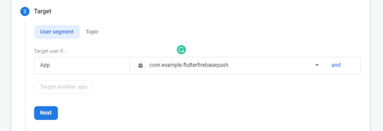 flutter project creation