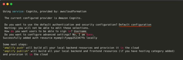 Flutter AWS Amplify tools