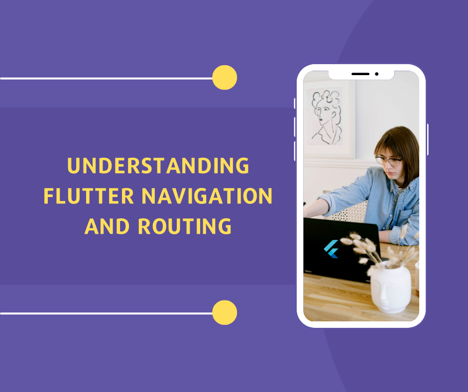 Conceptual image of Flutter Navigation