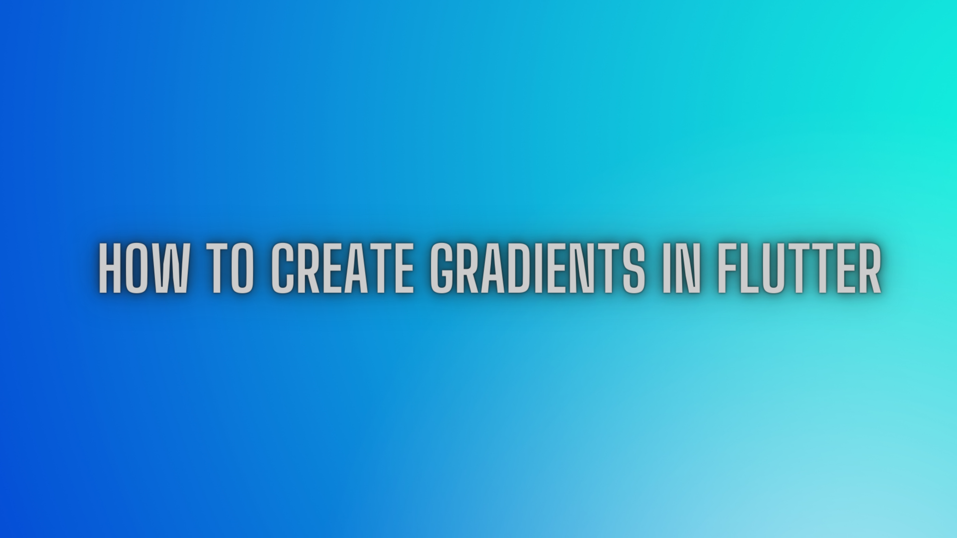 How to Create Gradients in Flutter - Instaflutter